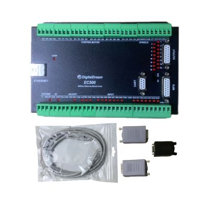 ✺┅◈ CNC Controller Nvcm 3 4 5 6 Axis Breakout Board Ethernet Interface Mach3 Motion Control Card For CNC Router Milling Machine
