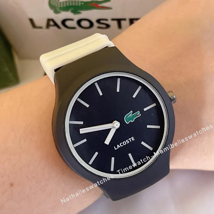 LAC0STE SOFT RUBBER SPORTS WATCH Lazada PH