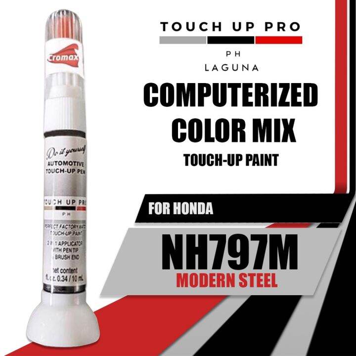 Modern Steel Metallic Honda Touch up Pro Permanent Touch Up paint♢ Lazada PH