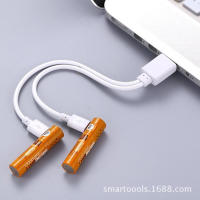 NEW high quality รุ่นยอดนิยมของ USB แบตเตอรี่แบบชาร์จไฟได้ 7 จำนวน AAA1.2V แบตเตอรี่ Ni-MH แบตเตอรี่ของเล่นไฟฟ้า