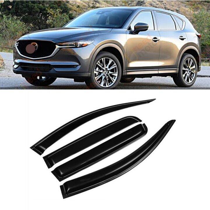 Car Side Window Deflector Window Visor Vent Wind Shields Sun Rain