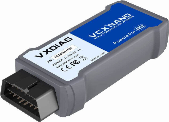 VXDIAG VCX Nano Compatible For GM/OPEL With GDS2 And Tech2WIN System ...