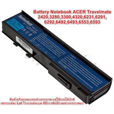 Battery Notebook ACER Travelmate 2420,3280,3300,4320,6231,6291,6292,6492,6493,6553,6593 5593 BTP-ARJ1
