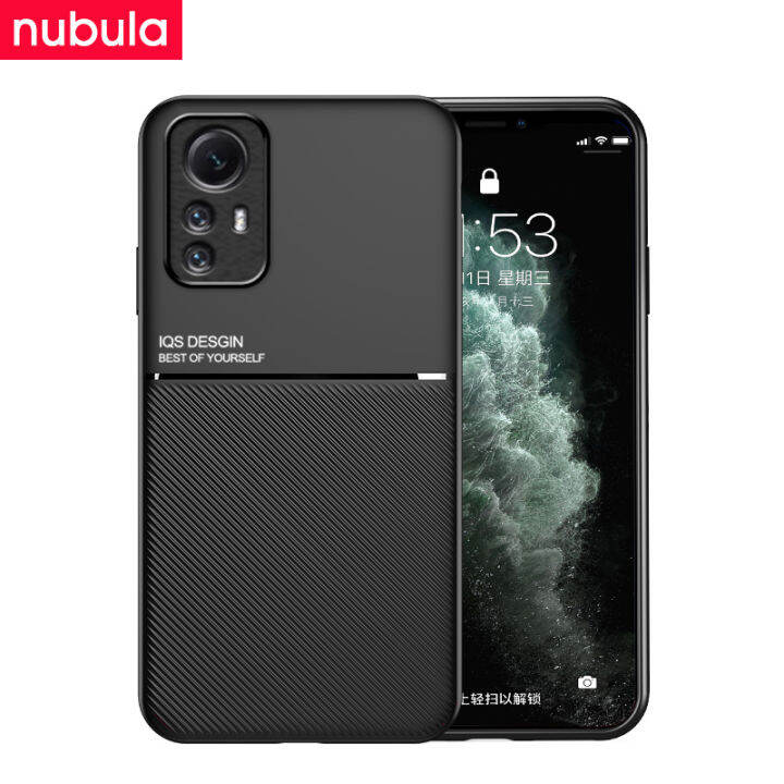 nubula-เคส-xiaomi-redmi-note-12s-6-43-นิ้ว-เคสฟรีกระจกเทมเปอร์หนังนุ่มให้ความรู้สึก-hp-redmi-note-12s-4g-ฝาหลังโทรศัพท์มือถือกันกระแทกขาตั้งสายคล้องมือเคสสำหรับ-redmi-ด้านหลังชุดทำความสะอาดหน้าจอ-note