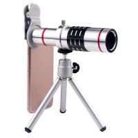 Universal 18X Zoom escope ephoto Camera with Tripod Mount &amp; Mobile Phone Clip For ,Galaxy and Other Smart Phone