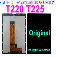 Asal 8.7 Inci สำหรับแท็ปซัมซุง A7 Lite 2021 SM-T220 SM-T225 T220 T225 Paparan หน้าจอสัมผัส LCD แผงประกอบกระจกดิจิตอล