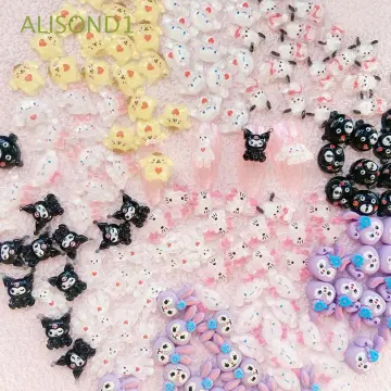 20pcs Cartoon Nail Charms for Acrylic 3D Decoration Hello kitty