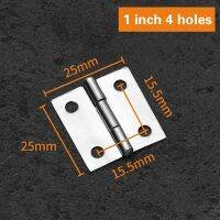 บานพับก้นตู้ประตูแบบบานพับตู้เก็บของเหล็กสแตนเลส2ชิ้น/เซ็ต1.5 "/2"/2.5 "/3"/4นิ้วความยาวใช้สำหรับประตูหน้าต่าง