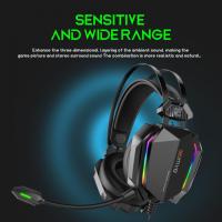 A32หูฟังแบบมีสายซับวูฟเฟอร์ความเที่ยงตรงสูง RGB Breathing Light 3.5มม. USB Gaming Lossless หูฟังพร้อมไมโครโฟนสำหรับคอมพิวเตอร์