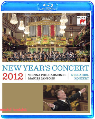 2012 Vienna New Year Concert 2012 new year S Concert (Blu ray BD50)