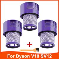 ตัวกรอง HEPA ล้างทำความสะอาดได้สำหรับ V10 Dyson SV12ไซโคลนสัตว์แน่นอนทำความสะอาดสูญญากาศทั้งหมดอุปกรณ์เสริมชิ้นส่วนอะไหล่เปลี่ยนเครื่องทำความสะอาด