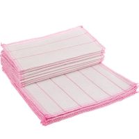 ❀✚ 3pcs Cotton Rag To Dust Cleaning Cloth Clean Rags Magic Towel Kitchen Towels Window Tablecloth Wash Scouring Glass Microfiber