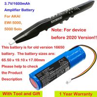 [COD] 1600mAh Wind Instrument Battery AKAI 5000 Solo EWI 5000 Note: device before 2020 Version