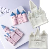 Large Dream Castle Silicone Mold Fondant Cake Decoration Mould Sugarcraft Chocolate Baking Tools Kitchenware For Cakes Gumpaste Bread Cake  Cookie Acc