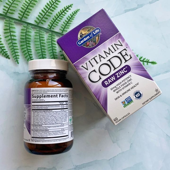 วิตามินซิงค์-แร่ธาตุสังกะสี-vitamin-code-raw-zinc-60-vegan-capsules-garden-of-life-แร่สังกะสี-ซิงค์