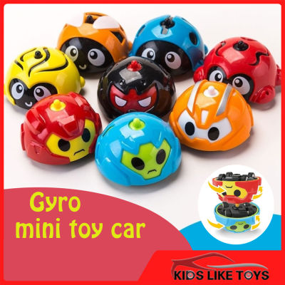 KLT mini toy car gyro can rotate Fidget Spinner toys for kids boys girls