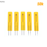 FUYU 5pcs NTC Thin Film Thermistor 2.5cm 3380 10K 50K 100K MF5B SMD 1% SENSOR อุณหภูมิ