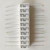 [ 10PCS ] 5W 0.22Ω/0.33Ω/ 0.47Ω+-5%( R กระเบื้องแบบนอน ) Resistor ตัวต้านทานแบบนอน จำนวน 10 ตัว