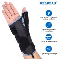 VELPEAU Thumb Wrist Brace Professional Protector for Sprained Wrist Support to Relieve Tenosynovitis Arthritis Pain Breathable