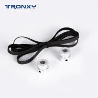 Tronxy อุปกรณ์เสริมเครื่องพิมพ์3D แกน Z ปรับเข็มขัดจับเวลา D8mm ลูกรอก24/20ฟัน + สายพานสำหรับ X5SA/X5SA Pro/-2E 400/500 3D เครื่องพิมพ์