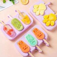 ✁♗♠ Ice Cream Silicone Mold Candy Bar Moldes De Silicona Moule Patisserie Chocolate Mold Ice Cube Maker Silicon Popsicle Mould