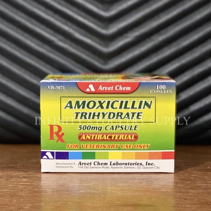 Amoxicillin Trihydrate 500mg Capsulesbox Lazada Ph