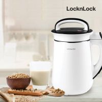 เครื่องทำน้ำเต้าหู้ LocknLock รุ่น EJS226 1.3 ลิตร นมถั่วเหลือง Soymilk Maker หม้อต้มไฟฟ้า น้ำธัญพืช Healthy