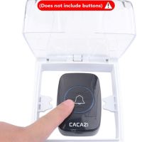 ✷❉❃ Waterproof Cover For Wireless Doorbell Smart Door Bell Ring Chime Button Transparent Waterproof Home