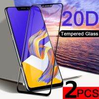 2ชิ้นกระจกนิรภัยสำหรับ20D ASUS Zenfone 5Z ZS620KL ปกป้องหน้าจอ Zenfone 5 Z Zenfone5 ZE620KL โทรศัพท์ ROG 3 5ฟิล์มป้องกัน