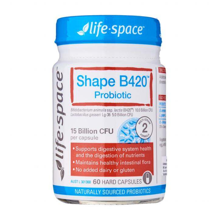 Life Space Shape B420 Probiotic 15 Billion CFU 60 Capsules | Lazada ...