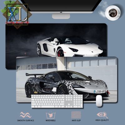 Luxury Car Supercar Personalized Mouse pad  Large Gaming 70cm x 30cm Oversized Desk Mat Mousepad Anime Cute