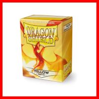 สินค้าขายดี!!! Dragon Shield Sleeve : Yellow Matte 100 Standard #ของเล่น โมเดล ทะเล ของเล่น ของขวัญ ของสะสม รถ หุ่นยนต์ ตุ๊กตา สวนน้ำ สระน้ำ ฟิกเกอร์ Model