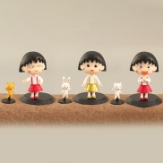 Popular toys8cm 3pcs Lot Japan Anime Chibi Maruko Chan PVC Action Figure