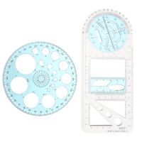 Drawing Ruler Geometric Rulers Stencils Creative Templates Multipurpose Designing Supplies Rulers  Stencils