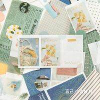 Journamm 40pcspack Ins Vintage Korean Stickers Lot Cute Planner Stationery Diy Diary Deco Journal Decorative Stationery Sticker