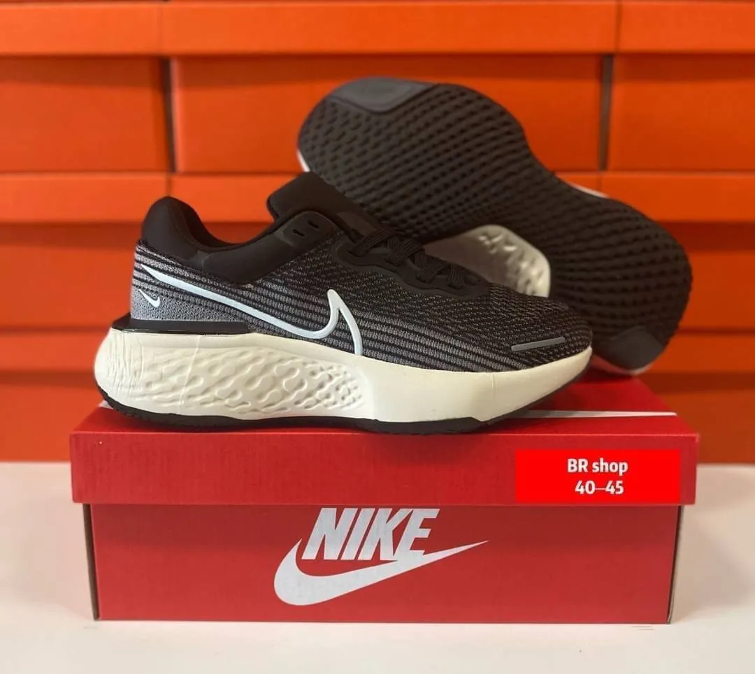 รองเท้าวิ่ง Nike Zoom X Invincible Run Flyknit Black White Size36