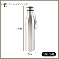 GNStore[COD] 650-1000ml ขวดน้ำกลางแจ้งแบบพกพา stainless SINGLE Wall INSULATED CUP