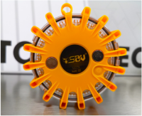 Rechargeable LED Warning Light (Orange)