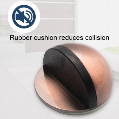 【CW】 Door Stopper Polished Collision Sound Reducing Cushioning Effect Noiseless Punch-free Stopping for Bedroom