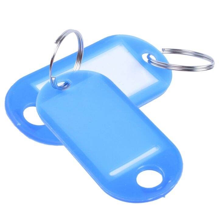 20-pcs-key-id-label-tags-split-ring-keyring-keychain-blue
