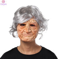 TEQIN Hot Sale Old Man Mask Moving Mouth Headgear for Halloween Party Performance Prop