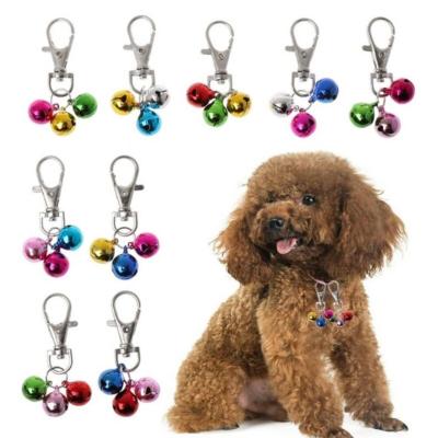 Pet Dog Cat Bell Collar Colorful Pet Neck Accessories Color Random L2Q7