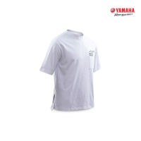 YAMAHA เสื้อยืดยามาฮ่า Oversize สีขาว พิมพ์ลาย MAX Nothing but the Max 2สี