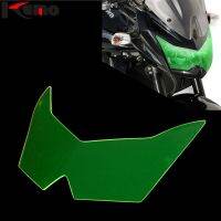 ✓ ใช้ในการทำอาหาร♀สำหรับ KAWASAKI Z750 2007-2014 Z750R 11-13 Z1000 2007-2009ไฟหน้ารถจักรยานยนต์ป้องกันหลอดไฟหน้าโล่กระจกหน้าจออุปกรณ์ป้องกันฝาครอบ