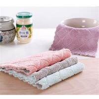 3 Piece Kitchen Rags Thickened Absorbent and Non-linting Rags