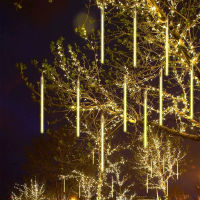 30ซม.50ซม. กันน้ำ LED ฝนดาวตกไฟ Falling String ไฟสำหรับกลางแจ้ง Home Garden งานแต่งงานวันหยุด Navidad