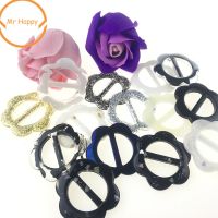 【CW】☌  1pcs/lot Wholesale fashion inner diameter 25mm adjustable buckled ribbon buttoned garment corner storage T-shirt clasp