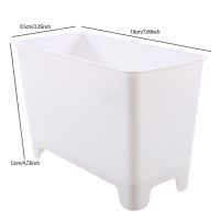 Mode Shop White Kitchen Table Top Small Household Garbage Can