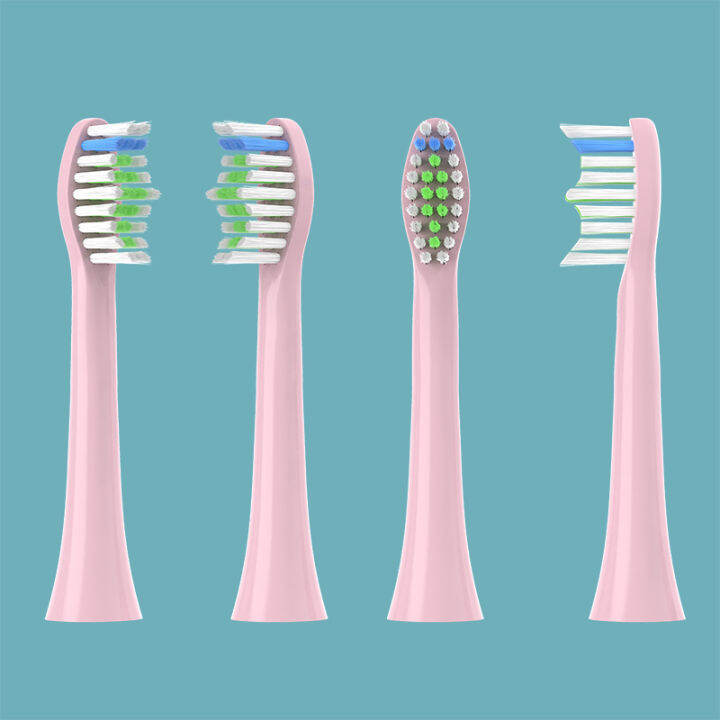 4ชิ้นสำหรับ-doxo-เปลี่ยนแปรงสมาร์ทแปรงสีฟันไฟฟ้าแทนที่สะอาดหัวแปรงทันตกรรมหัวฉีดขนนุ่มหัวแปรงสีฟัน