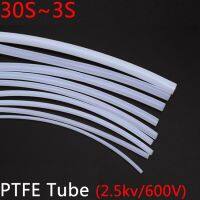 30S-3S ท่อ PTFE F46ฉนวน Capillary อุปกรณ์กันความร้อนส่งท่อแข็งอุณหภูมิต้านทานการกัดกร่อน2.5KV 600V โปร่งแสง